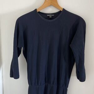James Perse sz 1 scuba dress navy